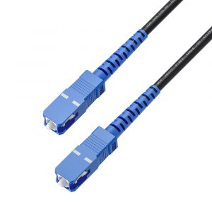 Патч-корд оптический / Greenconnect GCR-56126 / GCR PRO Патч-корд оптический 1.5m соединительный SC/UPC - SC/UPC Simplex одномодовый SM 9/125, LSZH, черный, GCR-56022