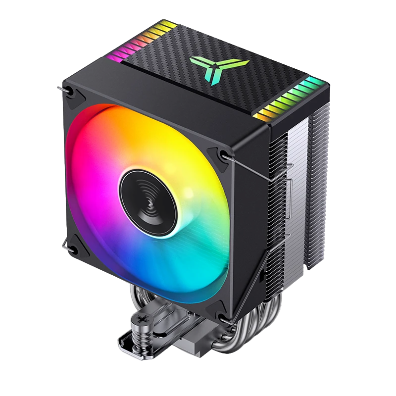 Кулер для процессора / JONSBO CR-1400 EVO ARGB Black / Кулер для процессора/ CPU Cooler JONSBO CR-1400 EVO ARGB (180W, 4-pin PWM, 130mm, Al/Cu, 4x6mm, ARGB, 1x92mm, 38.2CFM, 33.8dBA, 2200RPM, S 1700/1200/115X, AM4/AM5 Black)