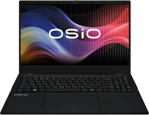 Ноутбук Osio BaseLine B150i-004b N-series N100 8Gb SSD256Gb Intel UHD Graphics 15.6" IPS FHD (1920x1080) Windows 11 Home black WiFi BT Cam 5000mAh