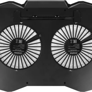 Подставка для ноутбука Digma D-NCP180-2x110RGB 2x черный