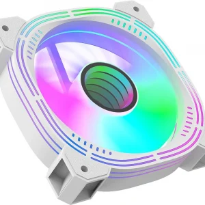 Вентилятор для корпуса Formula Nulight 12WH RGB 120х120x25 белый 3-pin 4-pin (Molex) 19.06дБ (NULIGHT 12WH FR) Ret