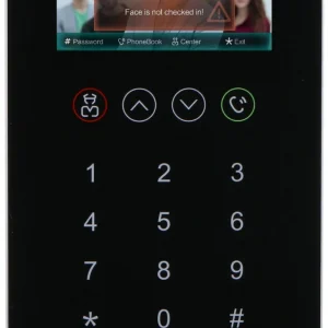 Видеопанель Dahua DHI-VTO6531H-S2 цветной сигнал цвет панели: черный