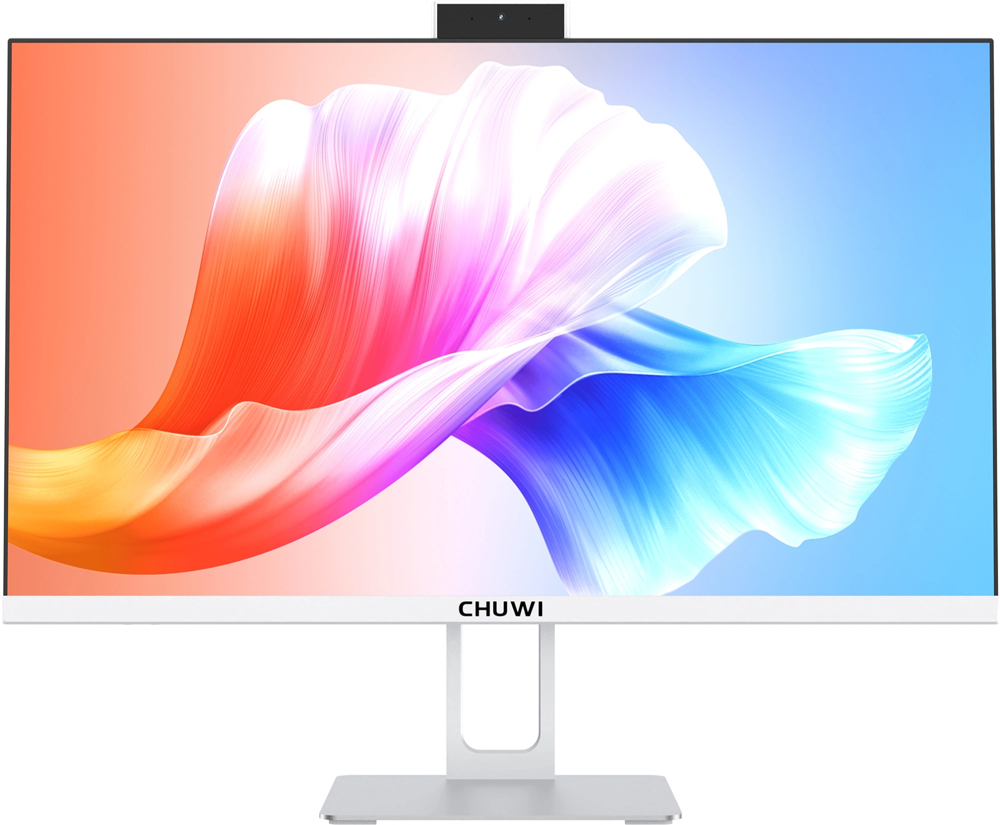 Моноблок Chuwi Unitech 24 23.8" Full HD Ryzen 5 6600H (0.8) 16Gb SSD512Gb 660M Windows 11 Pro GbitEth WiFi BT 48W клавиатура мышь Cam белый 1920x1080
