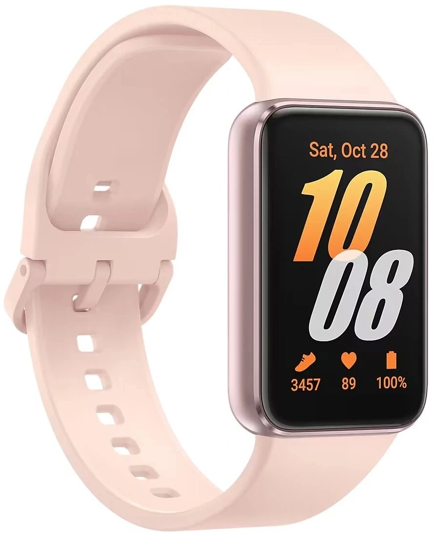 Смарт-часы Samsung Galaxy Fit 3 SM-R390 1.6" AMOLED корп.розовое золото рем.розовое золото (SM-R390NIDAMEA)