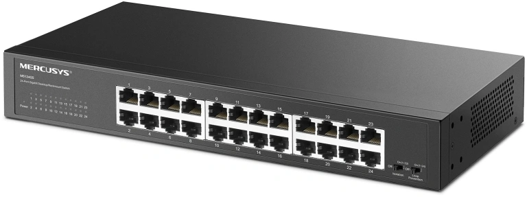 Коммутатор Mercusys MS124GS (L2) 24x1Гбит/с неуправляемый