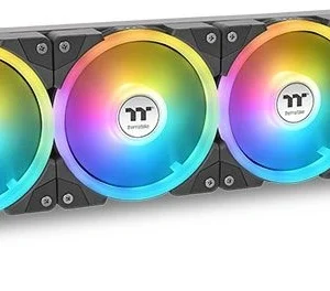 Система водяного охлаждения Thermaltake MAGFloe 360 Ultra ARGB Soc-AM5/AM4/1200/1700/1851 черный 4-pin 30.6dB Al+Cu LCD Ret (CL-W432-PL12SW-A)