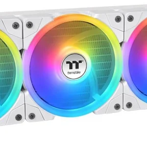 Система водяного охлаждения Thermaltake MAGFloe 360 Ultra Snow ARGB Soc-AM5/AM4/1200/1700/1851 белый 4-pin 30.6dB Al+Cu LCD Ret (CL-W433-PL12SW-A)