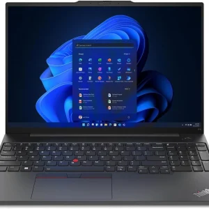 Ноутбук Lenovo ThinkPad E16 G2 Ryzen 7 7735HS 16Gb SSD512Gb AMD Radeon 680M 16" IPS WUXGA (1920x1200)/ENGKBD Windows 11 Pro black WiFi BT Cam (21M5S0JK00)