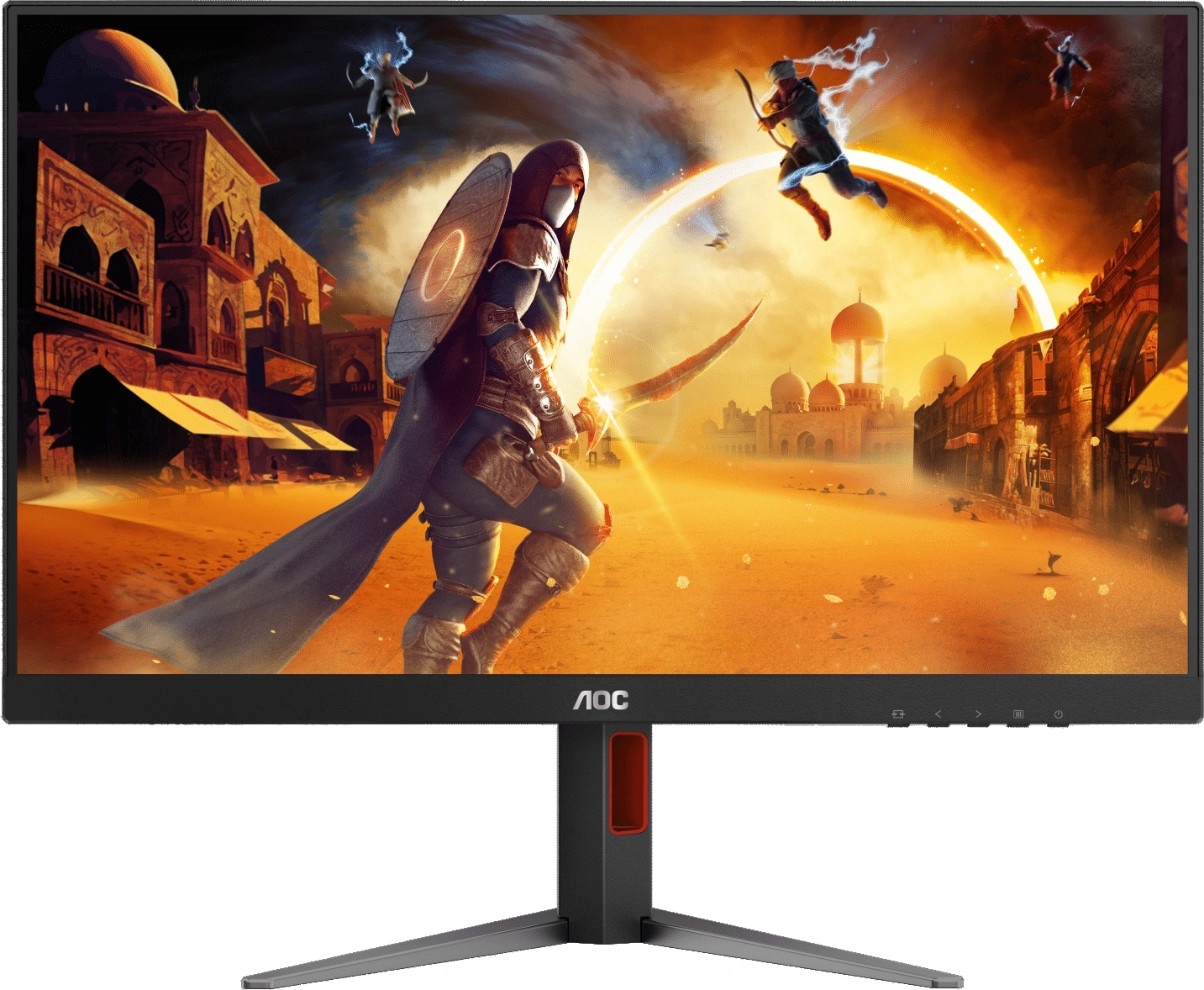 Монитор AOC 27" Q27G4/D черный IPS LED 0.3ms 16:9 HDMI матовая HAS Piv 1200:1 350cd 178гр/178гр 2560x1440 200Hz DP Quad 2K (1440p) 4.87кг