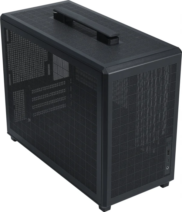 Корпус Accord ACC-H1851 черный без БП ATX 4x120mm 1xUSB3.0 1xUSB3.1 audio