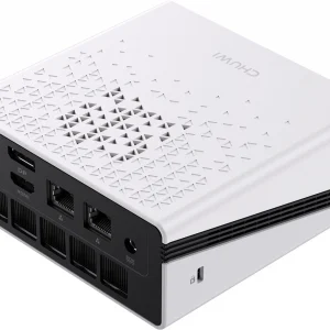 ПК Мини Chuwi UBox Ryzen 5 7430U (4.3) 16Gb SSD512Gb RGr Windows 11 Pro 2x2.5GbitEth WiFi BT 90W белый/черный