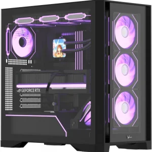 Корпус Formula Air Power G8 черный без БП ATX 2xUSB3.0 1xUSB3.1 audio bott PSU