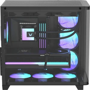 Корпус Formula Crystal U2 черный без БП ATX 1xUSB2.0 1xUSB3.0 1xUSB3.1 audio bott PSU