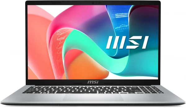 Ноутбук MSI Modern 15 F1MG-801XRU Core 5 120U 16Gb SSD512Gb Intel Graphics 15.6" IPS FHD (1920x1080) FreeDOS silver WiFi BT Cam (9S7-15S112-801)