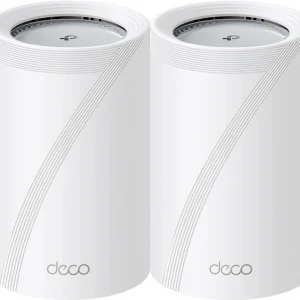 Бесшовный Mesh роутер TP-Link Deco BE65 Pro BE11000 100/1000/2500/5000BASE-T белый (упак.:3шт)