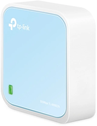 Роутер беспроводной TP-Link TL-WR802N N300 10/100BASE-TX белый