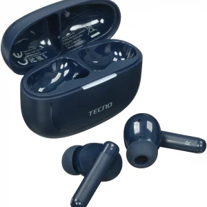 Гарнитура внутриканальные Tecno BD04 синий беспроводные bluetooth в ушной раковине (BD04 AIR MIDNIGHT BLUE)
