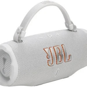 Колонка порт. JBL Charge 6 белый 45W 1.0 BT (JBLCHARGE6WHT)