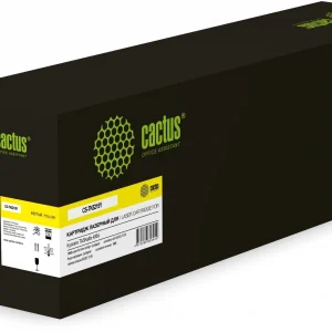 Картридж лазерный Cactus CS-TK5215Y желтый (15000стр.) для Kyocera TASKalfa 406ci с чипом