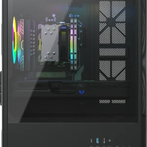 ПК Teclast G03 Ryzen 7 7700 (3.8) 32Gb SSD1Tb RTX5060TI 8Gb Windows 11 Pro GbitEth WiFi BT 500W черный (G03 770032G1T5060T8BKRU)