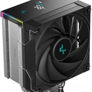 Устройство охлаждения(кулер) Deepcool AK500S Digital SE Soc-AM5/AM4/1200/1700/1851 черный 4-pin 28dB Al+Cu LCD 240W 864gr Ret (R-AK500S-BKADMN-GJD)