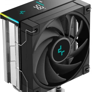 Устройство охлаждения(кулер) Deepcool AK400 Digital SE Soc-AM5/AM4/1200/1700/1851 черный 4-pin 19-28dB Al+Cu LCD 220W 812gr Ret (R-AK400-BKADMN-GJD)