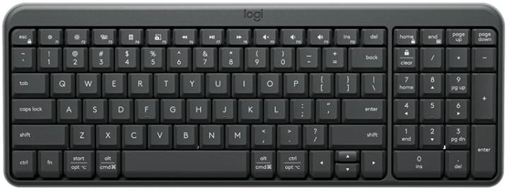 Клавиатура Logitech K251 черный беспроводная BT Multimedia (920-013363)