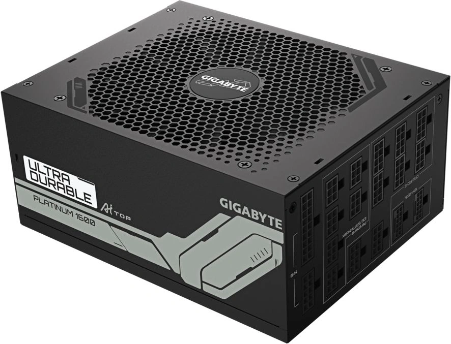 Блок питания Gigabyte ATX 1600W GP-UD1600PM PG5 Gen.5 80+ platinum (20+4pin) APFC 120mm fan 12xSATA Cab Manag RTL