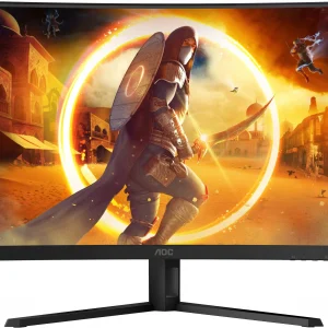 Монитор AOC 31.5" Gaming CQ32G4VE черный VA LED 0.5ms 16:9 HDMI матовая 3500:1 300cd 178гр/178гр 2560x1440 180Hz DP Quad HD 2K (1440p) 7.31кг