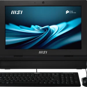 Моноблок MSI Pro AP162T ADL-014XRU 15.6" Full HD Touch N100 (0.8) 8Gb SSD256Gb UHDG CR без ОС 2xGbitEth WiFi BT 65W клавиатура мышь Cam черный 1920x1080