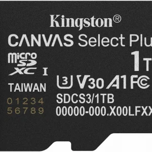 Флеш карта microSDXC 1TB Kingston SDCS3/1TBSP Canvas Select Plus w/o adapter