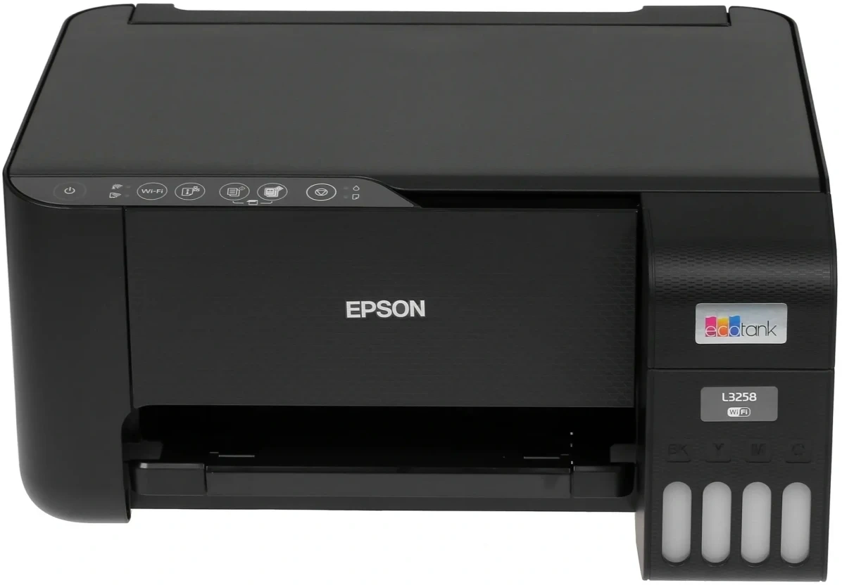 МФУ струйный Epson EcoTank L3258 (C11CJ67514) A4 WiFi черный