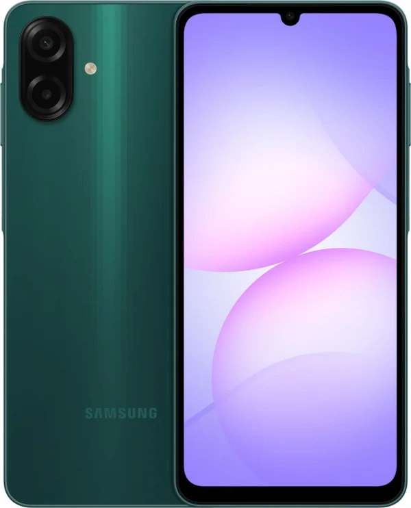 Смартфон Samsung SM-A075F Galaxy A07 128Gb 4Gb зеленый моноблок 3G 4G 6.5" 1080x2400 Android 64Mpix 802.11 a/b/g/n/ac GPS GSM900/1800 GSM1900