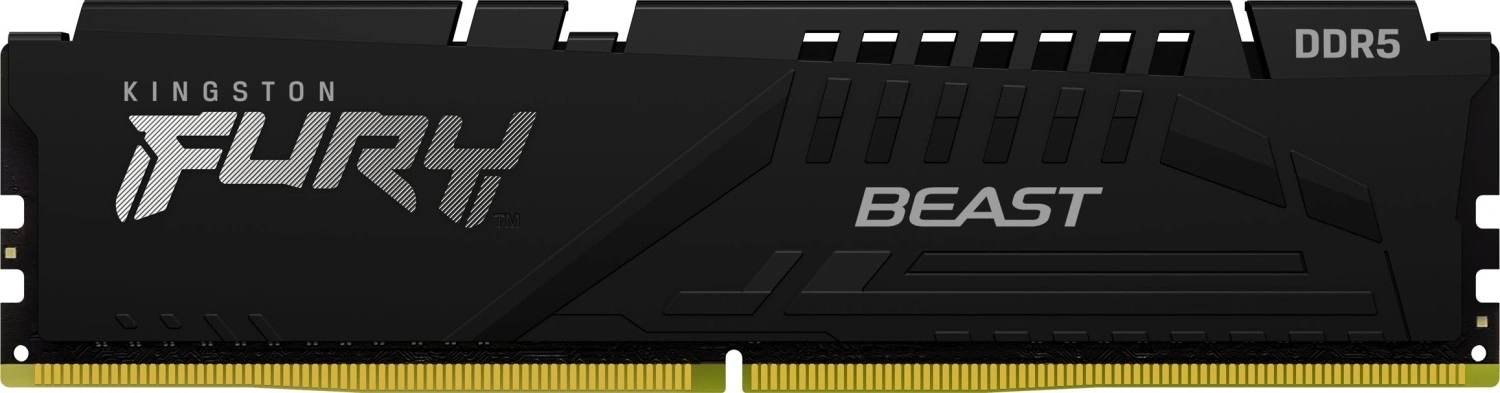 Память DDR5 32GB 5600MHz Kingston KF556C40BB2-32 Fury Beast Black RTL Gaming PC5-44800 CL40 DIMM 288-pin 1.25В single rank с радиатором Ret