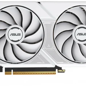 Видеокарта Asus PCI-E 5.0 DUAL-RTX5060-O8G-WHITE NVIDIA GeForce RTX 5060 8Gb 128bit GDDR7 2602/28000 HDMIx1 DPx3 HDCP Ret