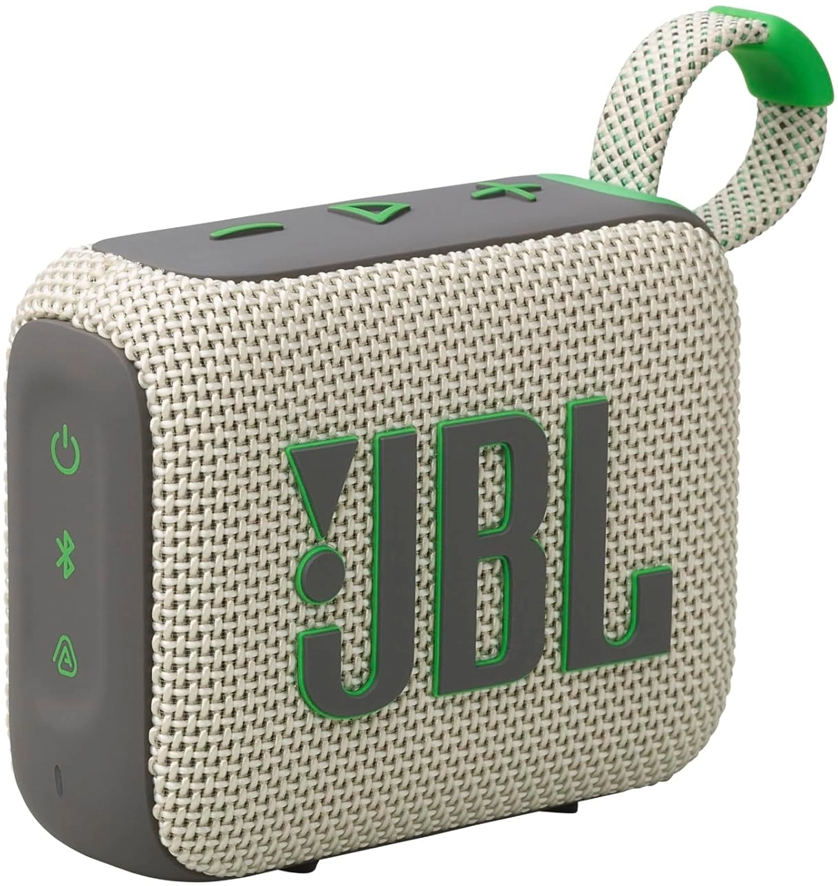 Колонка порт. JBL JBLGO4 бежевый/зеленый 4.2W 1.0 BT (JBLGO4SAND)