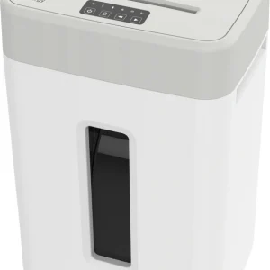 Шредер Gladwork Energy P-25CD серый (секр.P-4) фрагменты 22лист. 35лтр. скрепки скобы пл.карты CD