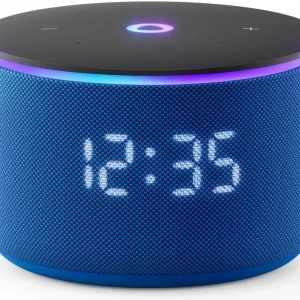 Умная колонка Yandex Станция Мини 3 Про Алиса синий 18W 2.0 BT/Wi-Fi (YNDX-00059BLU)