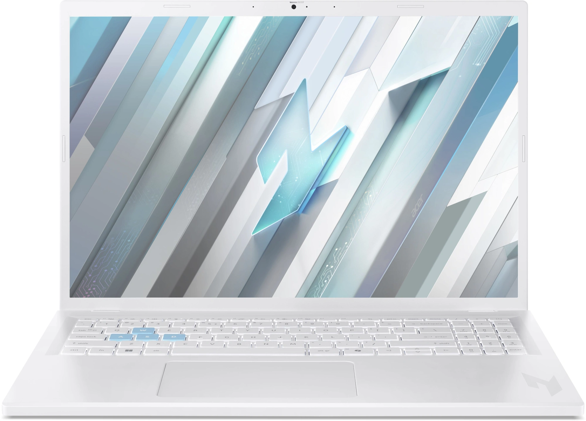 Ноутбук / Ноутбук ACER Nitro Lite NL16-71G-568T (NH.D26CD.003) / Ноутбук/ ACER Nitro Lite NL16-71G-568T 16"(1920x1200 (матовый) IPS)/Intel Core i5 13420H(2.1Ghz)/16384Mb/512PCISSDGb/noDVD/ExtnVidia GeForce RTX4050(6144Mb)/Cam/BT/WiFi/53WHr/war 1y/1.95kg/White/NoOS