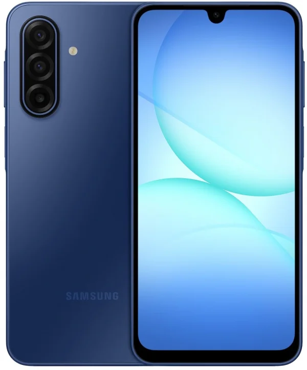 Смартфон Samsung SM-A175F Galaxy A17 128Gb 4Gb голубой моноблок 3G 4G 6.7" 1080x2340 Android 15 50Mpix 802.11 a/b/g/n/ac NFC GPS GSM900/1800 GSM1900