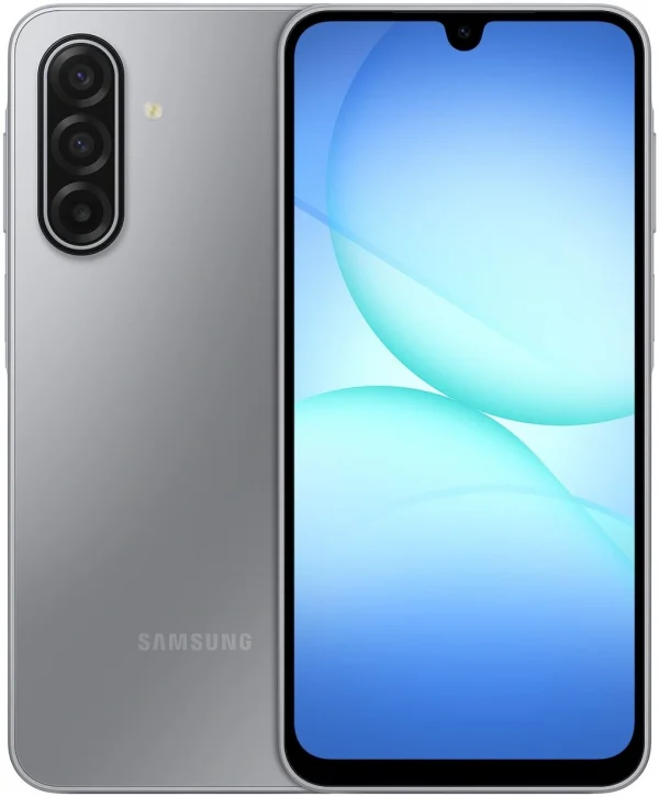 Смартфон Samsung SM-A175F Galaxy A17 128Gb 6Gb серый моноблок 3G 4G 6.7" 1080x2340 Android 15 50Mpix 802.11 a/b/g/n/ac NFC GPS GSM900/1800 GSM1900