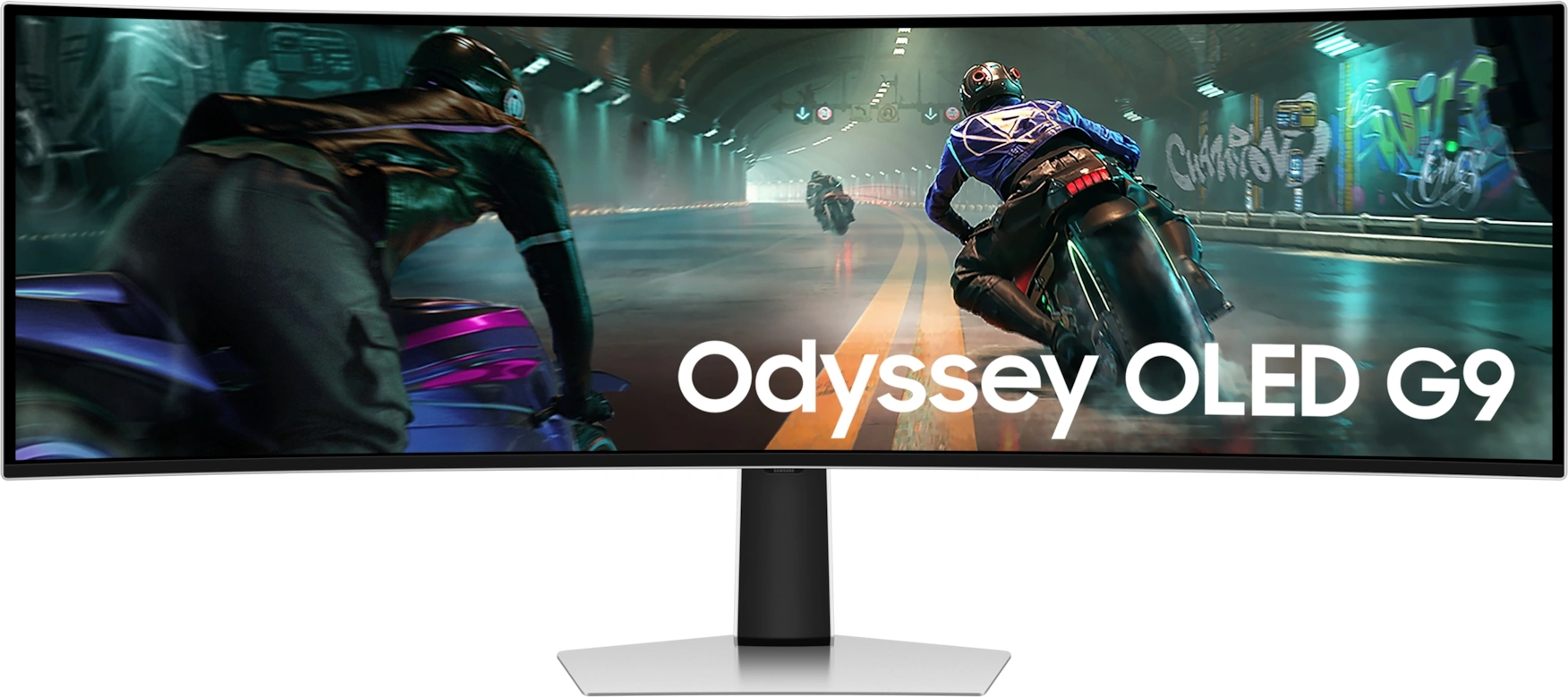 Монитор Samsung 49" Odyssey OLED G9 S49DG910SIXCI серебристый OLED LED 32:9 HDMI полуматовая HAS 250cd 178гр/178гр 5120x1440 144Hz DP USB 12.9кг