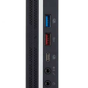 Неттоп Acer Veriton N4680G i3 10105 (3.7) 8Gb SSD256Gb UHDG Windows 10 Professional GbitEth WiFi BT 90W клавиатура мышь черный