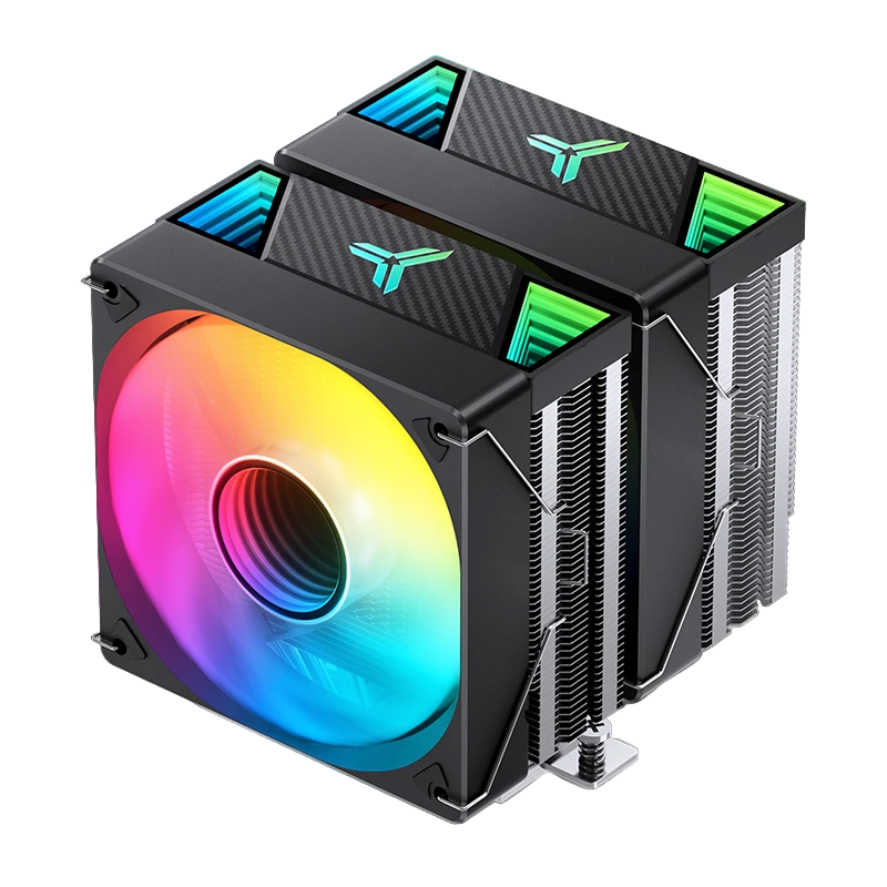 Кулер для процессора / JONSBO CR-3000 ARGB Black / Кулер для процессора/ CPU Cooler JONSBO CR-3000 ARGB (260W, 4-pin PWM, 160mm, Al/Cu, 7x6mm, ARGB, 2x120mm, 59.48CFM, 32.0dBA, 1500RPM, S 1851/1700/1200/115X/2011, AM4/AM5 Black)