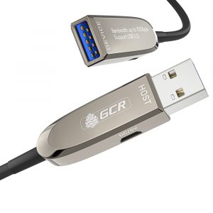 Удлинитель / GreenConnect GCR-56687 / GCR PRO Удлинитель 40.0m USB 3.1 (USB 3.2 Gen 2) оптический AM/AF, 10 Гбит/с, совместим с USB 3.0 и USB 2.0, GCR-56687