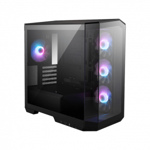 Корпус ПК без блока питания / MSI 306-7G24R25-HH9 / Корпус ПК без блока питания/ Case MSI MAG PANO M100R PZ, Mini-Tower, TG, 4x120mm ARGB, 1xUSB 3.2, 1xUSB 3.2 Type-C, mATX, mITX Black