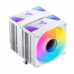 Кулер для процессора / JONSBO CR-3000 ARGB White / Кулер для процессора/ CPU Cooler JONSBO CR-3000 ARGB (260W, 4-pin PWM, 160mm, Al/Cu, 7x6mm, ARGB, 2x120mm, 59.48CFM, 32.0dBA, 1500RPM, S 1851/1700/1200/115X/2011, AM4/AM5 White)