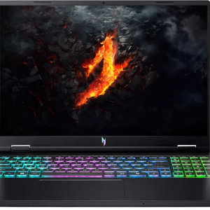 Ноутбук / Acer NH.QSNCD.001 / Ноутбук/ ACER Aspire Nitro AN16-7377YN 16"(1920x1200 (матовый) IPS)/Intel Core i7 14650HX(2.2Ghz)/16384Mb/1024PCISSDGb/noDVD/ExtnVidia GeForce RTX4050(6144Mb)/Cam/BT/WiFi/50WHr/war 1y/2.2kg/Black/NoOS