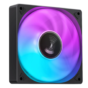 Кулер для корпуса / JONSBO SL-120C / Кулер для корпуса/ Case Cooler JONSBO SL-120C (120x120x25mm, 4-pin PWM, FRGB, 59.48CFM, 32.0dBA, 1500RPM, Black)
