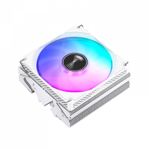 Кулер для процессора / JONSBO HX4170D White / Кулер для процессора/ CPU Cooler JONSBO HX4170D (170W, 4-pin PWM, 45.3mm, Al/Cu, 4x6mm, ARGB, 1x92mm, 38.85CFM, 28.4dBA, 3300RPM, S 1851/1700/1200/115X, AM4 White)